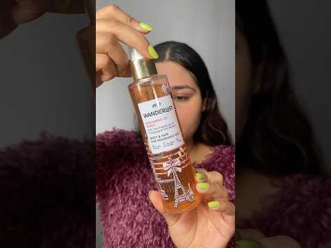 Nykaa Wanderlust Dreaming of Parish Body & Hair Mist😻 #heyitsaanchal