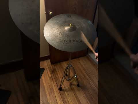 Restored Istanbul Agop OM 22” Ride Cymbal - cracks - 2476 Grams image 8