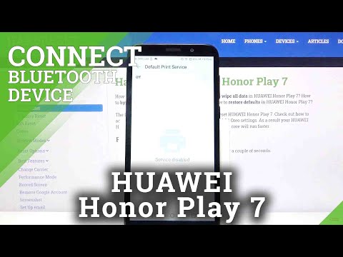 How to Connect HUAWEI Honor Play 7 to Printer – Wireless Printing