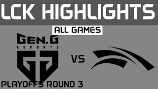 GEN vs HLE Highlights ALL GAMES R3 LCK Spring Playoffs 2024 GenG vs Hanwha Life by Onivia