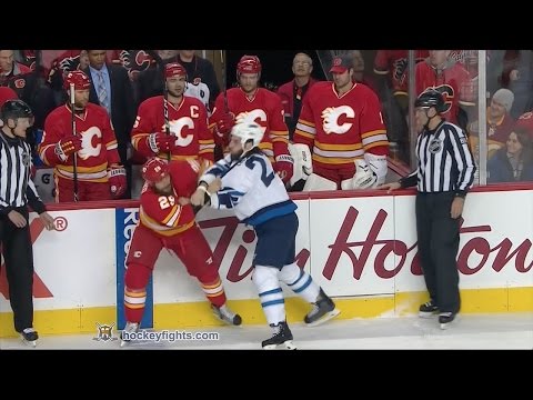Chris Thorburn vs Deryk Engelland Dec 10, 2016