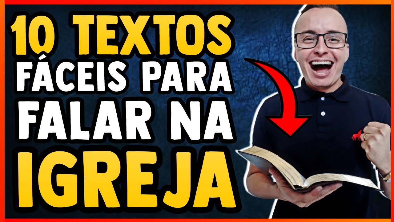 10 TEXTOS BÍBLICOS FÁCEIS PARA SAUDAÇÃO E COMO USAR CADA UM DELES | Thalles Villas