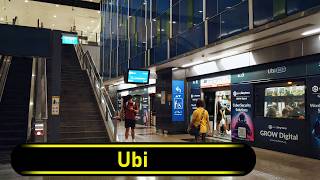 MRT Station Ubi - Singapore 🇸🇬 - Walkthrough 🚶