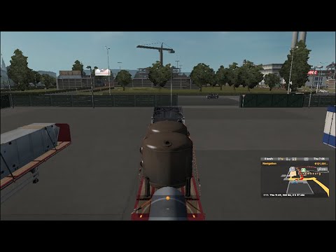 Luxembourg to Dijon | EURO TRUCK SIMULATION |  RENAULT TRUCK