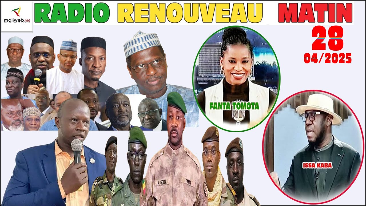 Le matinal de la Radio Renouveau FM du 28 avril 2025