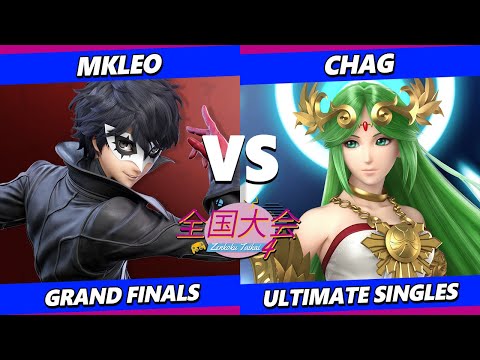 Zenkoku Taikai 4 GRAND FINALS - MkLeo (Joker) Vs. Chag (Palutena, Min Min) Smash Ultimate - SSBU