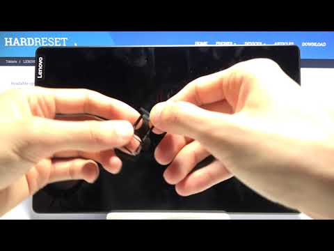 How to Insert Nano SIM and Micro SD into LENOVO Tab M10 - Set Up SIM & SD Card