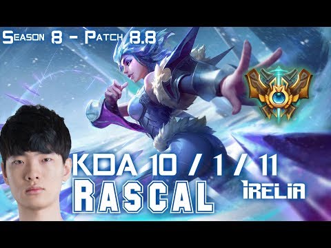 Rascal IRELIA vs VLADIMIR Top - Patch 8.8 KR Ranked