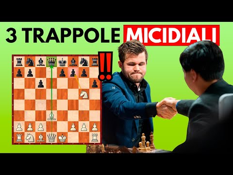 3 Trappole in Apertura MICIDIALI 💣