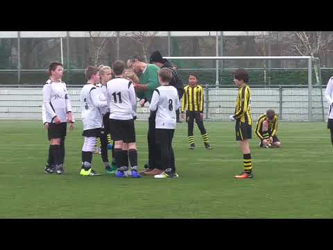 Wilhelmus JO13-5 vs KMD JO13-3, 2-2-2019, 2e helft