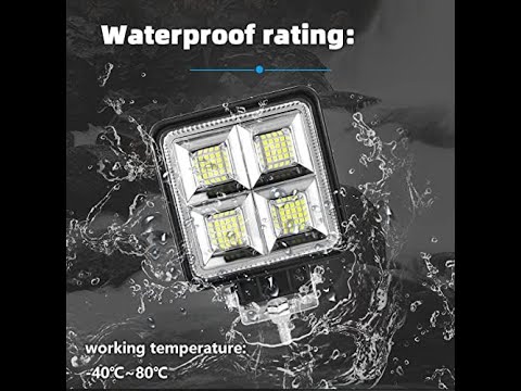 AUTO PEARL 64 LED 192W Fog Light Super Bright With Mounting