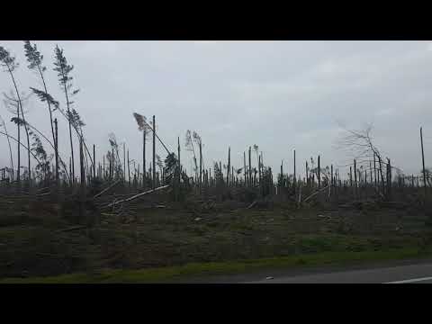 Przejazd przez Rytel .Kilka miesięcy po tragedii.