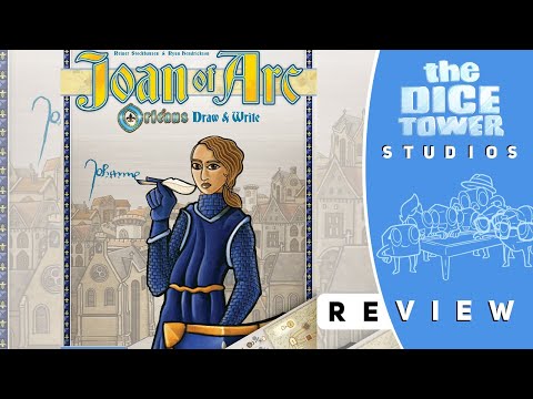 Joan of Arc: Orleans Draw & Write Review - Orleans on a Pad of Paper