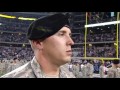 77th Army Band plays Dallas Cowboy Half-Time Show Monday Night Football! 10/25/2010