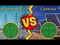 Le courant électrique : Comprendre la différence entre courant alternatif et courant continu :)