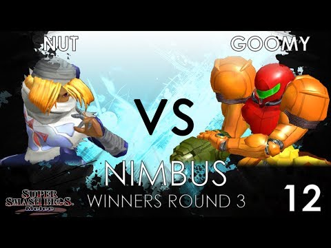 Nimbus #12 - NUT (Sheik) VS Goomy (Samus) - SSBM Winners Round 3