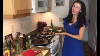 Living in Italian: Truffle Asparagus & Prosciutto Crostini
