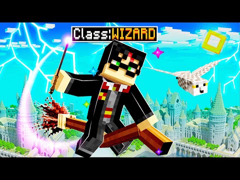 Playing as HARRY POTTER in MINECRAFT!