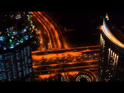 At the top of Burj Khalifaa