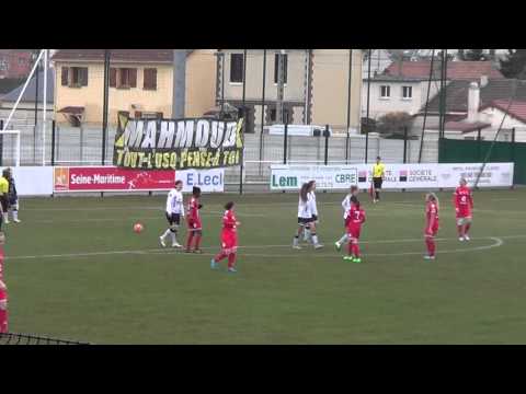 (D2) Rouen-Quimper : le 5-0 de M. Niang (FCR)