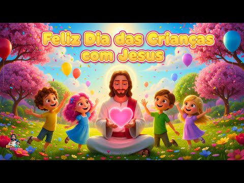 Feliz Dia das Crianças com Jesus  - Música Infantil Cristã | EducaFlix Kids