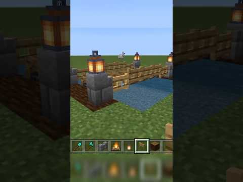 Ultimate Bridge Build Cheat in Minecraft! 🌉