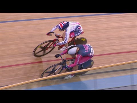 Women's Omnium Elimination Day 1 - Track Cycling World Championships | London, England