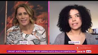 Wheel of Time - Nynaeve actress Zoë Robins - Interview with Breakfast NZ video