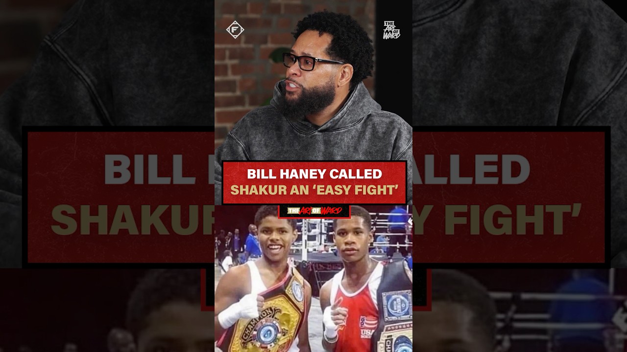 Bill Haney thinks Shakur Stevenson would be EASY work for Devin Haney 😳