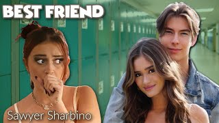 Sawyer Sharbino - Best Friend (Official Music Video) ft Sophie Fergi surprise reaction