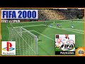FIFA 2000 PS1 Spain Vs Italy