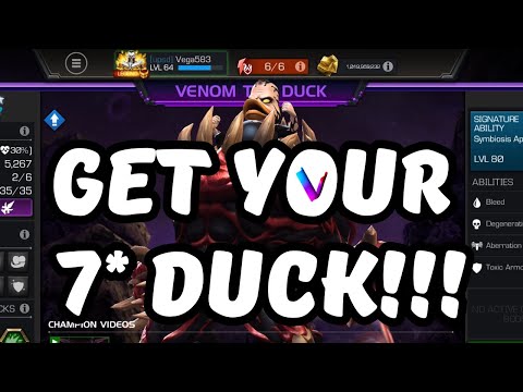 Easy Steps to Get Your Free 7 Star Venom the Duck & 7 Star Relic: MCoC
