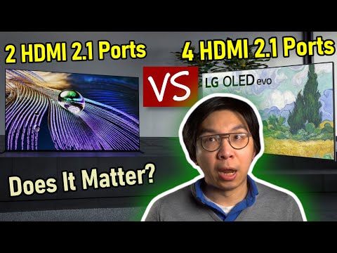 Why Sony A90J Only Has Two HDMI 2.1 Ports But LG C1 & G1 Have Four - Does It Matter?