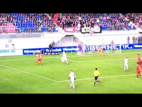 FC Vaduz vs GCZ 1-1 - Goal Sadiku - 28/2/16 - RSL