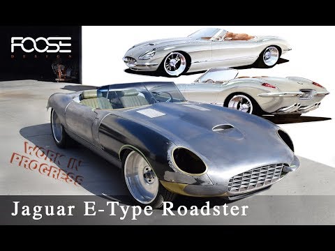 Foose Design Jaguar E-Type Roadster - Work In Progress
