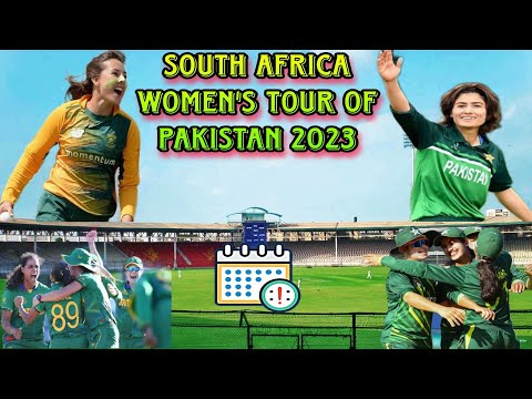 South Africa Women's tour of Pakistan 2023 full schedule ||Cricket World
