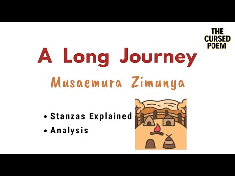 “A Long Journey” by Musaemura Zimunya Explained