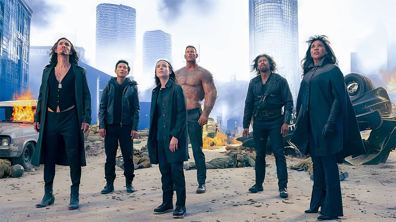 The Umbrella family uses superpowers to save Earth from the impending doom