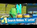Search hidden 'N' found in the The Lowdown Loading Screen - Fortnite Battle Royale Search hidden 'N' found in the The Lowdown Loading Screen - Fortnite Battle Royale