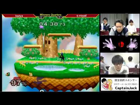 MasterHand 34 WQF   Kazya（Falco） vs  S royal（Fox）