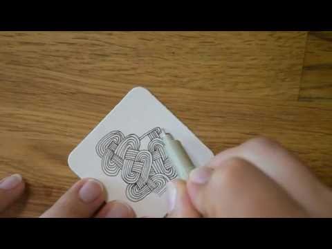 Zentangle® Pattern: Jaysix