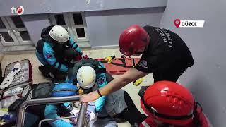 Gerçeğini Aratmayan Deprem ve Yangın Tatbikatı