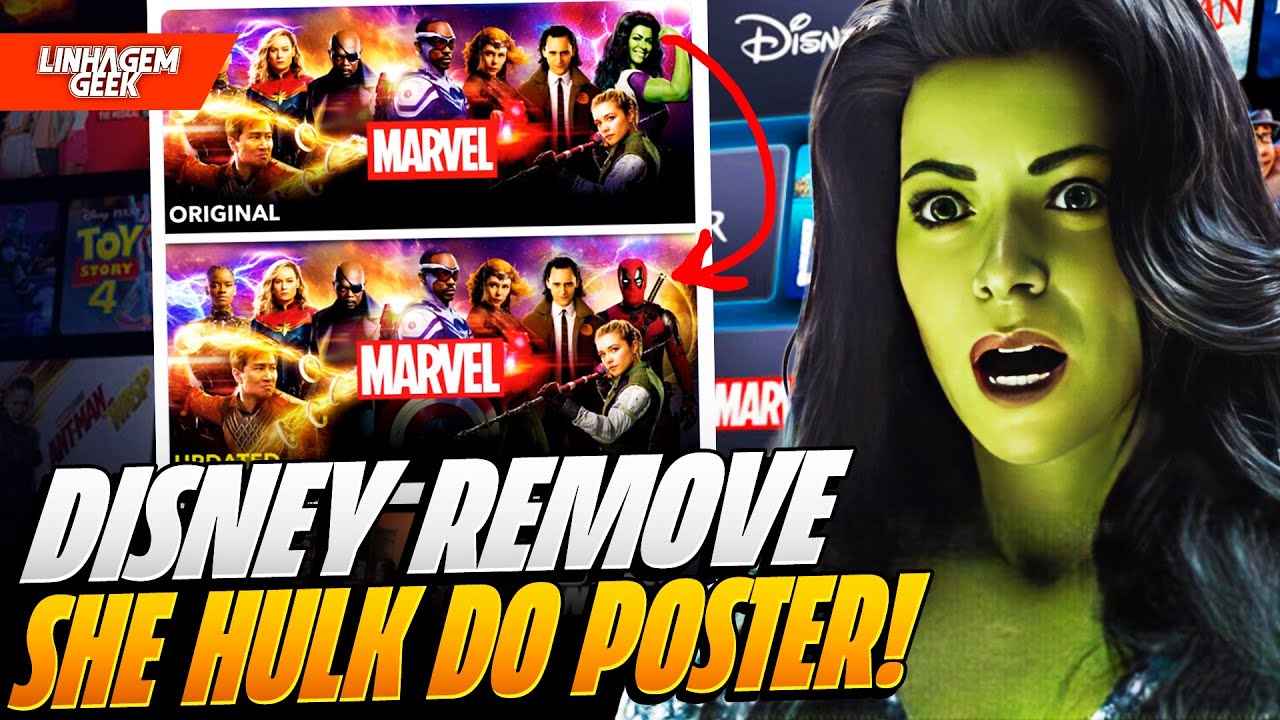 O CHORO É LIVRE! SHE HULK É TROCADA POR DEADPOOL NO DISNEY PLUS