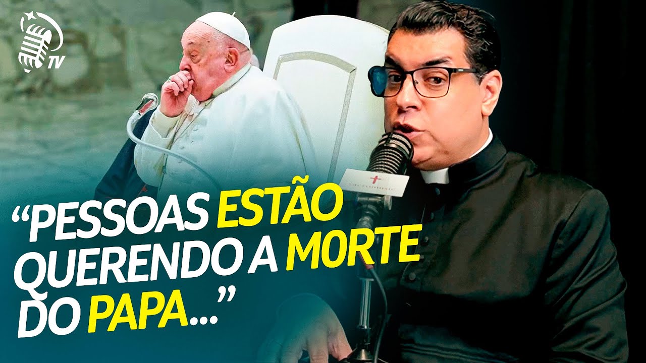 AS PESSOAS ESTÃO DESEJANDO A M0RTE DO PAPA! INACREDITÁVEL! | PADRE CHRYSTIAN SHANKAR