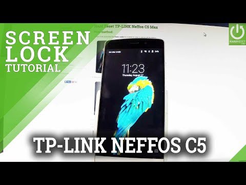 TP-LINK Neffos C5 Max Set Screen Lock / Android Screen Lock Settings