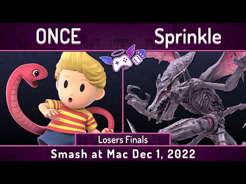 S@M Dec 1 2022 | ONCE (Lucas) vs Sprinkle (Ridley) | Losers Finals | SSBU Ultimate Tournament