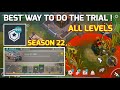 Best Way To Do The Trial ! All Levels | Last Day On Earth Survival