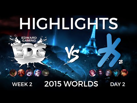 ★ EDG vs H2K | Highlights | Week 2 Day 2 - Group C | LoL World Championship 2015