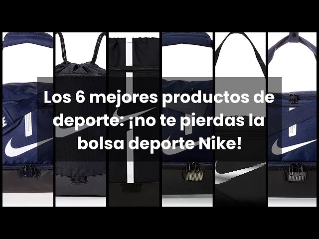Vídeo relacionado con Nike CU8097-010 NK ACDMY Team S Duff Gym Bag Unisex Adult Black/Black/(White) Tamaño Uni