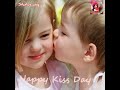 Kiss Me Happy Kiss Day Cute Couple WhatsApp Status Animation Kiss Day Song Status Status Asq